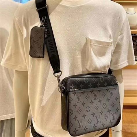 louis vuitton messenger bag replica mens|louis vuitton monogram eclipse bag.